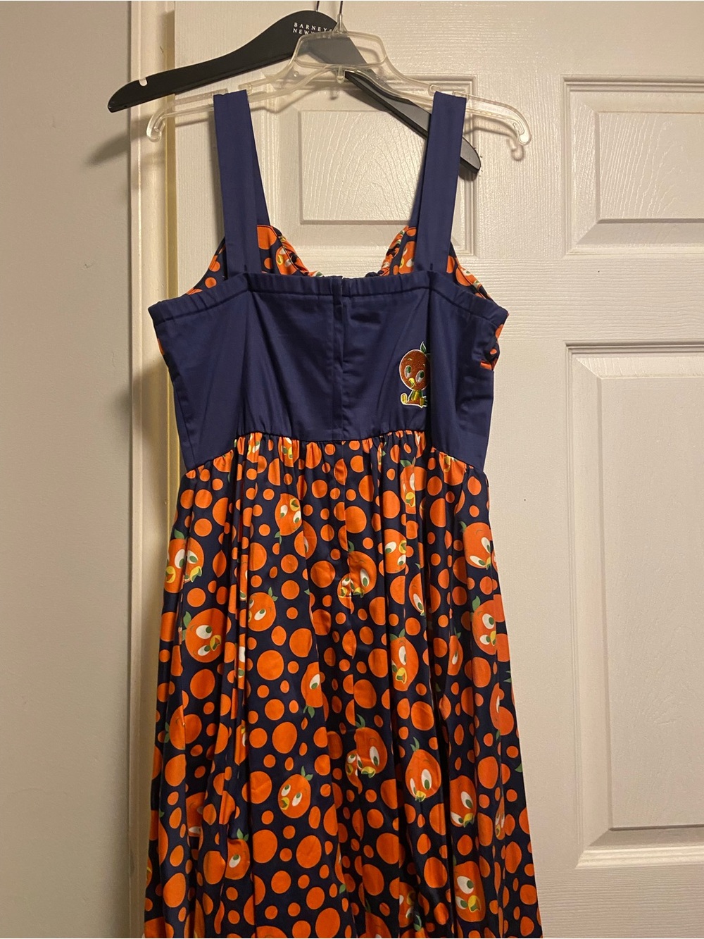 Disney Dress Shop - Orange Bird, Navy & Orange Polka Dot Sundress - Picture 2 of 5